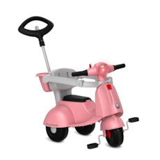Brinquedo Bandeirante Triciclo Banderetta Passeio 1246 - Rosa