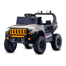 Brinquedo Bang Toys Jipe Elétrico Titan XR 2407 - Cinza