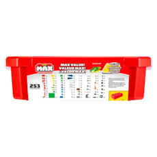 Brinquedo Candide Blocos Montar Max Construction 253 Peças - 25001 Brinquedo Candide Blocos Montar Max Construction 253 Peças - 25001