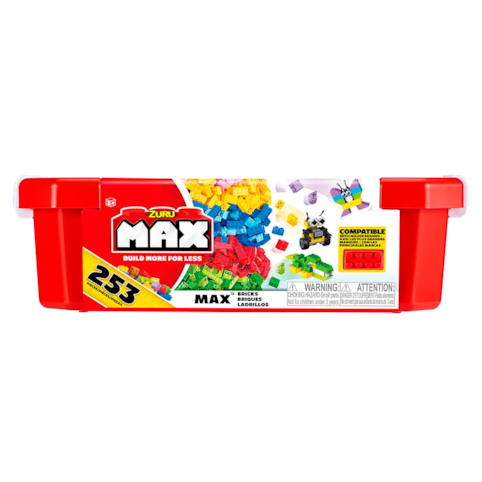 Brinquedo Candide Blocos Montar Max Construction 253 Peças - 25001
