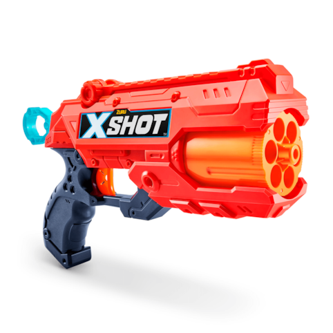 Brinquedo Candide Lançador de Dardos X-Shot Red TK6 com 12 Dardos