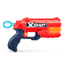 Brinquedo Candide Lançador de Dardos X-Shot Red TK6 com 12 Dardos