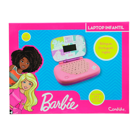 Brinquedo Candide Laptop Barbie Minigame - 1812
