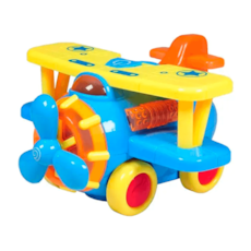 Brinquedo Cks Avião Musical - A9108 Brinquedo Cks Avião Musical - A9108