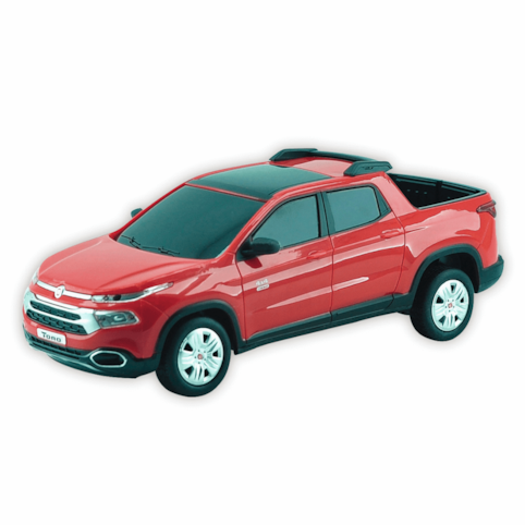 Brinquedo Cks Carro de Controle Remoto Fiat Toro - 28082