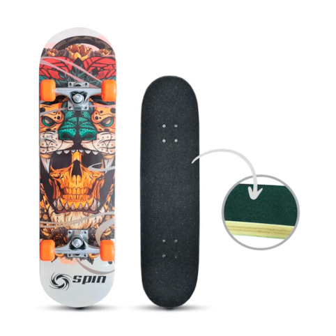 Brinquedo Cks Skate Spin Skull - YX-0309-424