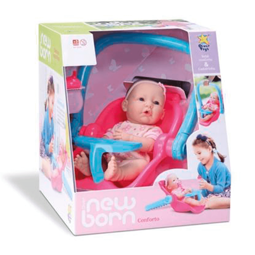 Brinquedo Divertoys Bebe Conforto New Born 8054 Martinello