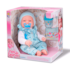 Brinquedo Divertoys Boneco New Born Soninho - 8335