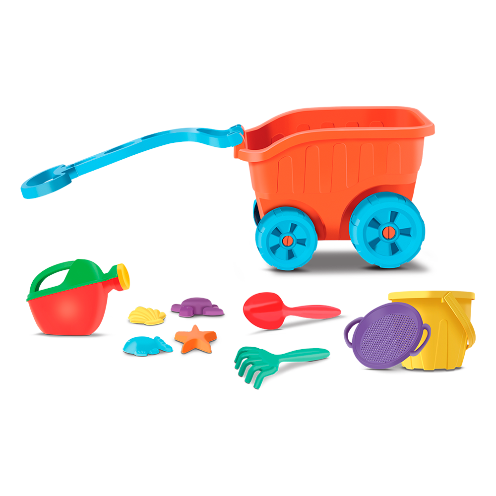 Brinquedo Divertoys Carriova Diver Praia com acessórios 8087