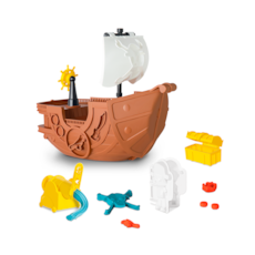 Brinquedo Divertoys Diver Massa Navio Pirata - 8396
