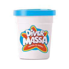 Brinquedo Divertoys Kit Massinha 6 Unidades 8063 - Sortido