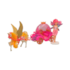 Brinquedo D'toys Boneca Unicórnio Real com Carruagem - 4381