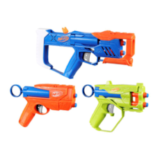 Brinquedo Hasbro Nerf Pack Com 3 Triple Action - F9841/10029