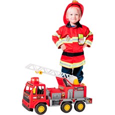 Brinquedo Magic Toys Caminhão Bombeiro Fire - 5042