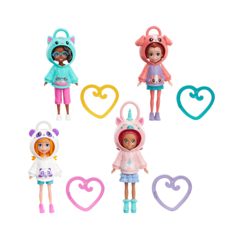 Brinquedo Mattel Polly Pocket Hoodie - HKV98