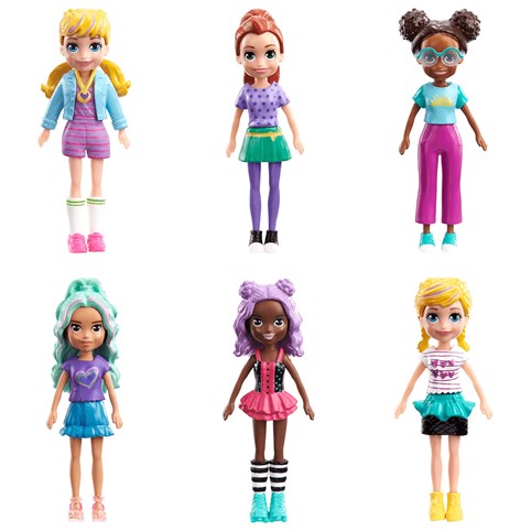 Brinquedo Mattel Polly Pocket INTL Impulse Doll - FWY19