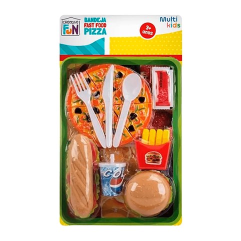 Kits Comidinhas de Brinquedo Food Delivery PizzaBrinquedosBambalalão  Brinquedos Educativos