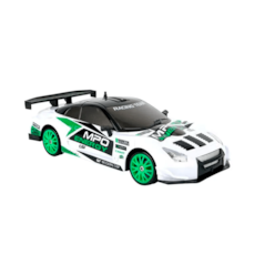 Brinquedo Multikids Racing Com Controle Remoto Drift X - Branco/Verde 2418