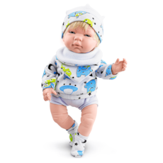 Brinquedo Roma Boneco Reborn Escolinha 5692