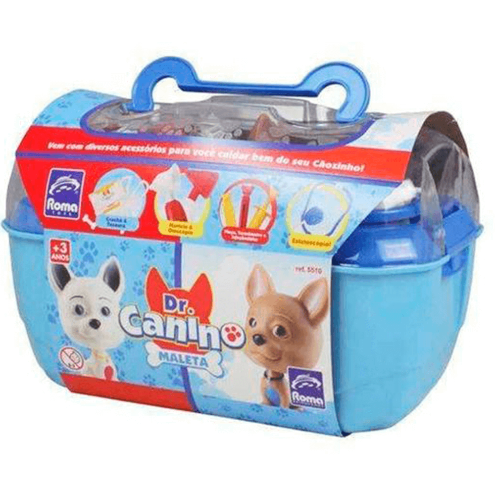 Brinquedo Roma Maleta Doutor Canino - 5510 - Martinello