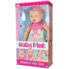 Brinquedo Sid-Nyl Boneca Baby Pink - 1445
