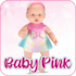 Brinquedo Sid-Nyl Boneca Baby Pink - 1445