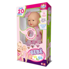 Brinquedo Sid-Nyl Boneca Bebê Blá Blá Blá - 1460 Brinquedo Sid-Nyl Boneca Bebê Blá Blá Blá - 1460