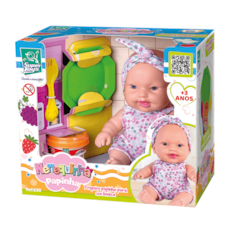 Brinquedo Super Toys Boneca Nenequinha Papinha 630