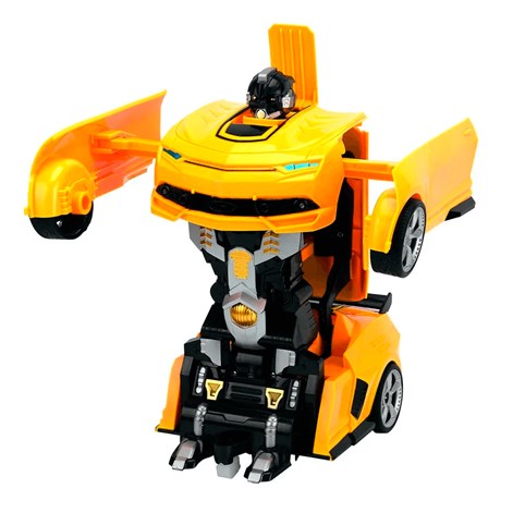 Carro de controle remoto camaro bumblebee 1 18 cks