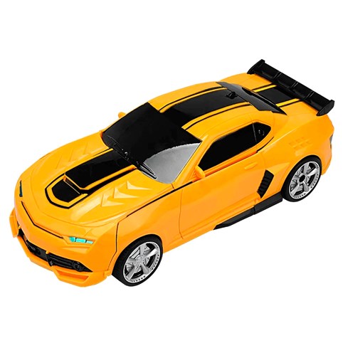 Megaformers Guardian - Carro Corrida Amarelo - Multikids - MP Brinquedos