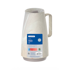 Bule Térmico Tramontina 0,5L - Marmoriz Creme 61636/253 Bule Térmico Tramontina 0,5L - Marmoriz Creme 61636/253