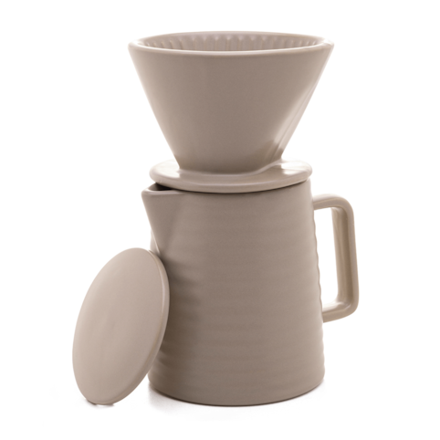 Bule Wolff Com Suporte para Filtro - 17792 Cinza