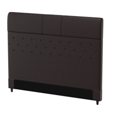 Cabeceira Probel Itália 1,42M com Frame - Courino Marrom Cabeceira Probel Itália 1,42M com Frame - Courino Marrom