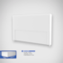 Cabeceira Probel Jade 1,97 Metros com Frame PAA4776 - Courino Perola