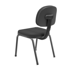 Cadeira de Escritório Plaxmetal Operativa Fixa Secretária - Preto Cadeira de Escritório Plaxmetal Operativa Fixa Secretária - Preto