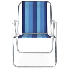 Cadeira de Praia MOR Alta - Aluminio 2101