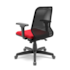 Cadeira Escritório Plaxmetal Diretor Fluidy 102000 - Preto/Tela/Vinho