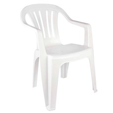 Cadeira Plástica MOR Bela Vista - Branco