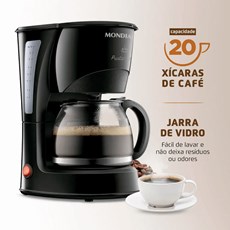 Cafeteira Mondial Pratic 20 CN01-20X - 110V