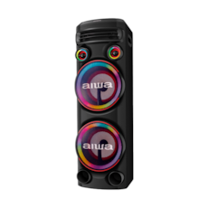Caixa de som Aiwa Torre AWS-T2W-02 Bluetooth - Preto Bivolt