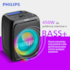 Caixa de Som Philips TAX3000M 450W RMS com 2 Microfones