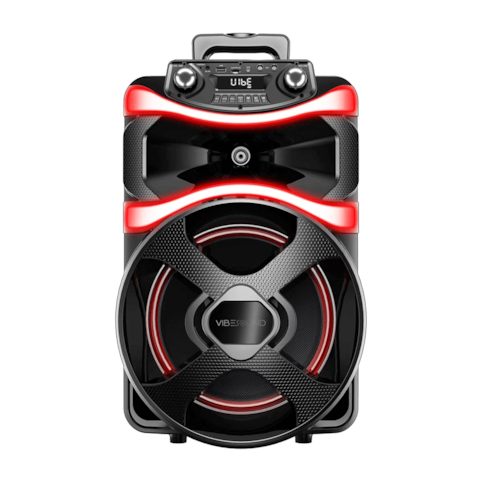 Caixa de Som Vibe Sound V12 Power VS001 USB+Bluetooth - 800W RMS