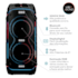 Caixa de Som Vibe Sound V8 Party VS0004 - 2000W