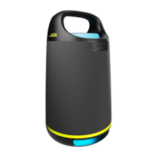 Caixa de Som Waaw Boom 200 Bluetooth 80W RMS - Preto e Verde