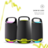 Caixa de Som Waaw Boom 200 Bluetooth 80W RMS - Preto e Verde