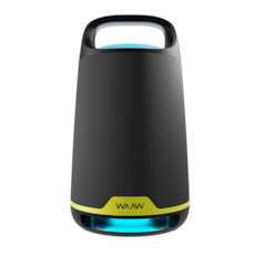 Caixa de Som Waaw Boom 200 Bluetooth 80W RMS - Preto e Verde
