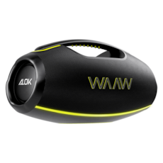 Caixa de Som Waaw Hyperboom 1000 Bluetooth - Preto e Verde