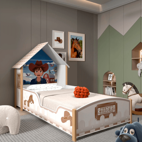 Calma Solteiro Gelius Boiadeiro 090 - Branco