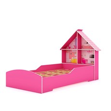 Cama Infantil Gelius Casinha - Pink Ploc