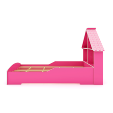 Cama Infantil Gelius Casinha - Pink Ploc Cama Infantil Gelius Casinha - Pink Ploc